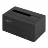 LogiLink QP0027 USB 3.1 (3.1 Gen 2) Type-C Nero docking station per unità di archiviazione