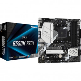 ASROCK B550M PRO 4 (AM4) (D)